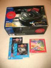 "Sega Genesis CDX Console + 9 Total Games" Complete in Box/USA/Preowned