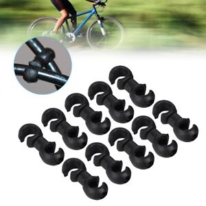 S-Hook Clips Brake Cable Buckle Durable For Folding Bike Mountain Bike Fixed