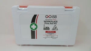 Nuevo y Sellado ISB Seguridad en el Lugar de Trabajo 10 Personas Kit de Primeros Auxilios Caduca 03/23 - Imagen 1 de 2
