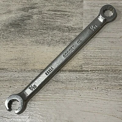 Bonney Tools USA 7/16" SAE 12pt Flare Nut & Box End Wrench 23314 New Old Stock - Image 1 of 4