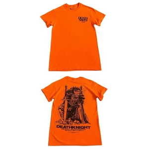 Camiseta Death Saves Death Knight Bred For Destruction Talla S Naranja Rara Difícil de Encontrar D&D - Imagen 1 de 8