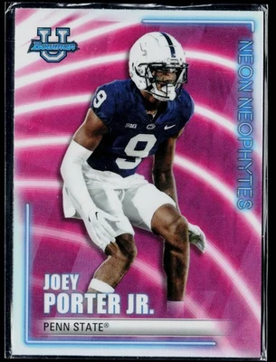 2022-23 Bowman's Best University #NN-16 Joey Porter Jr. Neon Neophytes - Image 1 of 2