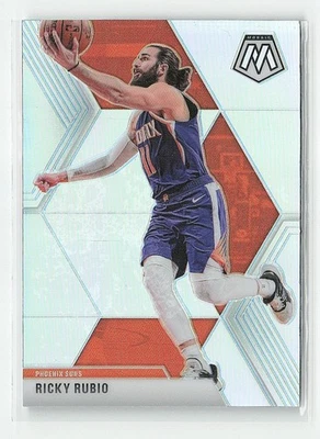 2019-20 Panini Basketball Mosaic Ricky Rubio Silver #158 Phoenix Suns - Image 1 of 2