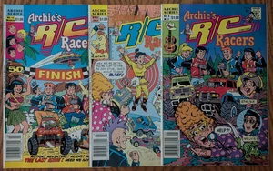Archie's R/C Racers Issues 5, 6, 10 (1990) - Mid-Grade - Archie Comics - Picture 1 of 7
