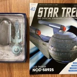 Eaglemoss Star Trek Raumschiffe #42 USS Pasteur NCC-58925 mit Mag - Bild 1 von 2