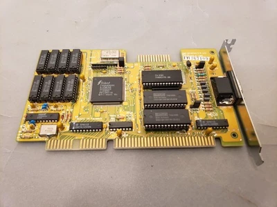 Vintage Trident TVGA8900C ISA Video Graphics Card VGA 1MB **Tested - Image 1 of 4