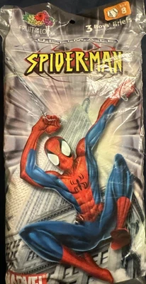 Vantage 2001 Funpals Boys Underwear Spider-Man Size 8 - Image 1 of 3