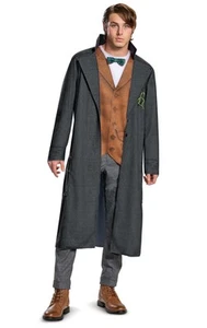 Harry Potter Fantastic Beasts Newt Scamander Deluxe Adult Costume Medium 38-40 - Picture 1 of 4