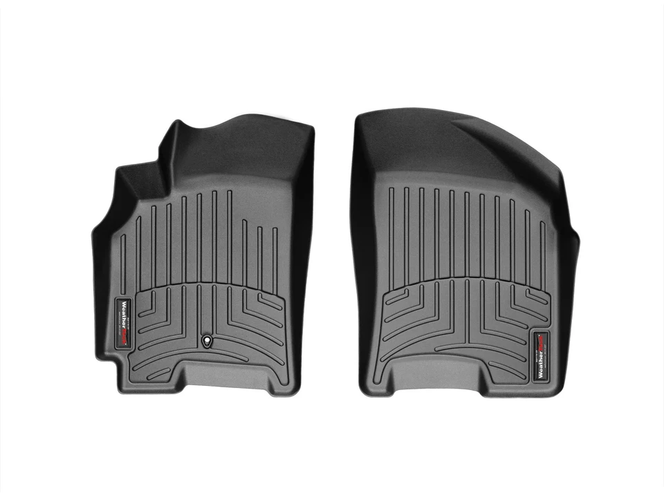 WeatherTech FloorLiner for 2009-2010 Chevrolet Optra Advance - 1st Row, Black - Image 1 of 4