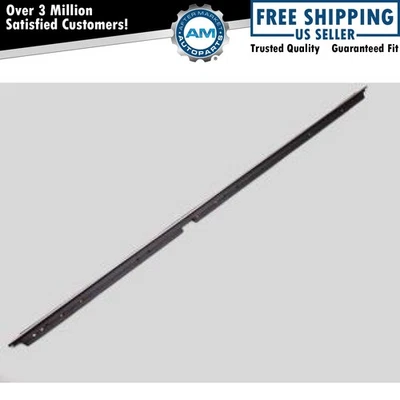 Junta de goma de barrido de ventana exterior fieltro lado del conductor izquierda izquierda izquierda para 78-80 Monte Carlo Foto 1 de 2