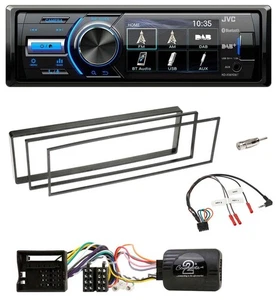 JVC Bluetooth Lenkrad USB DAB Autoradio für Peugeot 307 1007 2005-2009 - Bild 1 von 11