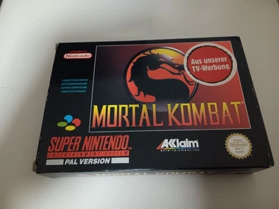 Mortal Kombat 1 Super Nintendo SNES CiB - Bild 1 von 4