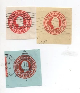 United States used cut square U429 U430 U432 - Picture 1 of 1