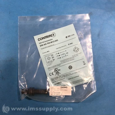 Contrinex DW-AS-703-M12-693 Inductive Proximity Sensor FNFP