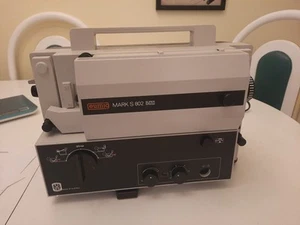 EUMIG MARK S 802--SUPER 8 SOUND PROJECTOR Powers On Reels Spin - Picture 1 of 22