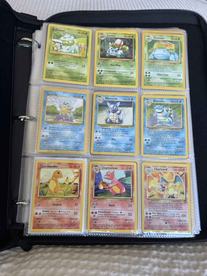Complete 151 Pokémon Base Set Collection –LP/MP w/ Few HP – Charizard – 30 Holos - Image 1 of 4