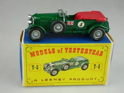 Y-05-2 1929 Bentley 4.5 Litre - 41127 Matchbox MoY Yesteryear - Bild 1 von 4