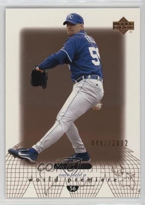 2002 Upper Deck Ovation World Premiere /2002 Nate Field #86 Rookie RC - Image 1 of 2