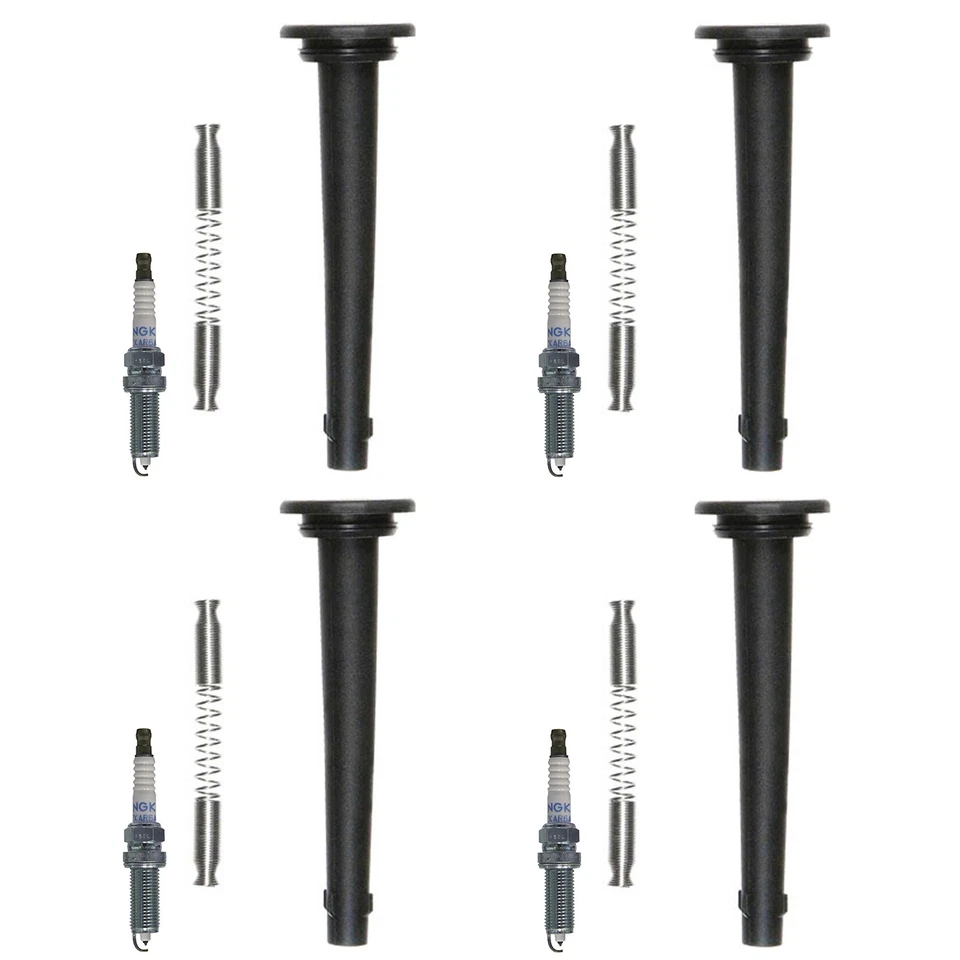 Kit de arranque NGK 4 bujías láser platino y bobina Denso para Nissan Sentra 2,0 L L L4 Foto 1 de 1