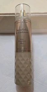 Bath & Body Works Snowflakes & Cashmere Body Mist - 8 fl oz NEW - Picture 1 of 6