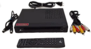 DTT901 Digital TV Tuner Converter Box Black Composite RCA  - Picture 1 of 8