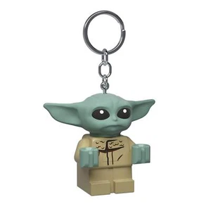 LEGO Star Wars The Mandalorian - Large 2 Inch Tall Figure Keychain Light - Grogu - Picture 1 of 9