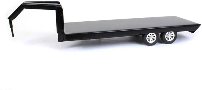 Little Buster Toys Gooseneck Flatbed Trailer - Black - Image 1 of 4