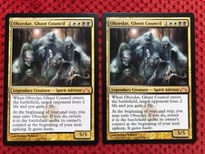 OBZEDAT, GHOST COUNCIL x2 Mythic Rare Creature MTG Gatecrash LP NM- cond Magic