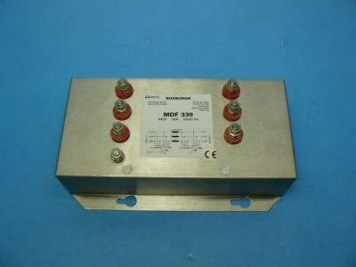 Filtro RFI Roxburgh EMC MDF336 Drive Power Line 36 Amp 440 VAC 3 Ph 1 año Foto 1 de 4
