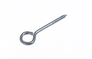 40 X Ganci A Vite Per Viti Da Giardino Chiuso 50Mm 2" Acciaio ZP Heavy Duty - Foto 1 di 1