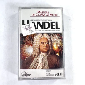 NEW NIB Handel The Arrival of the Queen of Sheba Music Cassette Volume 10 - Picture 1 of 3