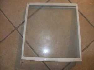 Whirlpool Refrigerator Glass Shelf 128835 OEM Genuine Slide-Out Amana 15" wide - Picture 1 of 5