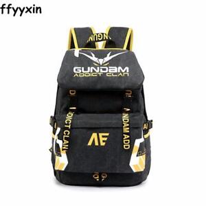 GUNDAM Anime Travel Backpack Laptop Bag Large Capacity Schoolbag Gift