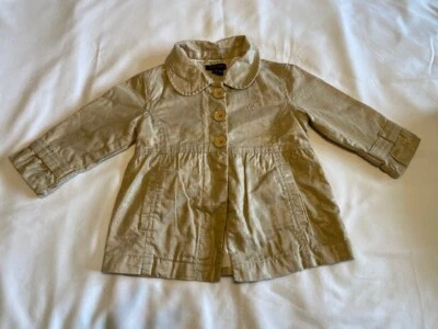 TOMMY HILFIGER - CHAQUETA BRILLO CAQUI - 9-12 meses Foto 1 de 4