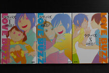 JAPÓN Takako Shimura manga: Love Buzz (Edición de renovación) 1 ~ 3 Juego...