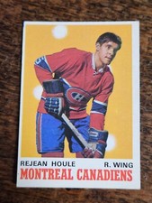 1970-71 O-PEE-CHEE HOCKEY #174 REJEAN HOULE RC ROOKIE MONTREAL CANADIENS b