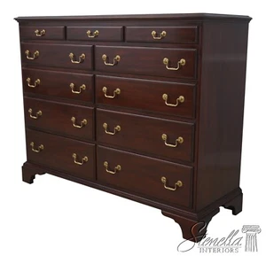 68200: STICKLEY Chippendale Mahogany Masters Chest - Picture 1 of 16