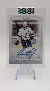 2020-21 UPPER DECK CLEAR CUT STEVEN STAMKOS AUTOGRAPH – TAMPA BAY C-SS - Picture 1 of 3