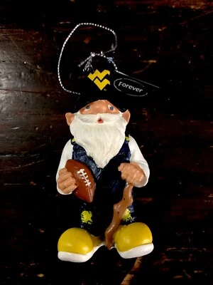 West Virginia Mountaineers Gnome Football Player By Forever New - Image 1 of 3