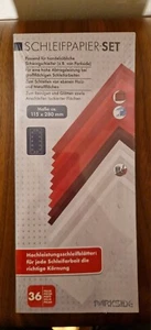 Schleifpapier-Set 115 x 280 mm 36-teilig - Bild 1 von 2