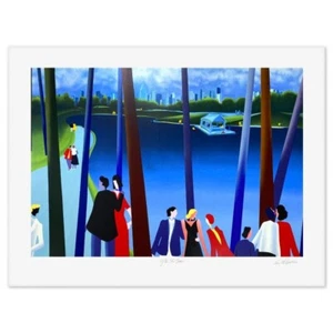 Leo Posillico After The Rain Limited Edition New York Serigraph Hand signed - Picture 1 of 2