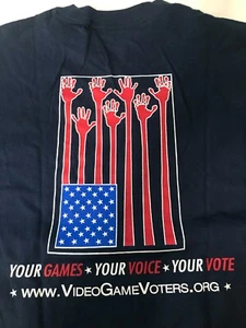 E3 Game Dev Shirt - Videospiel Voters Network Erwachsene Medium Promo NEU - Bild 1 von 7