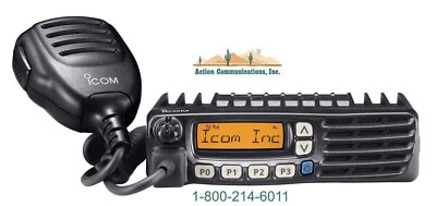 NEW ICOM IC-F6021, UHF 400-470 MHZ, 45 WATT, 128 CHANNEL TWO WAY MOBILE RADIO - Image 1 of 4