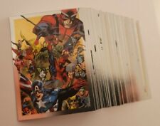 2014 Marvel Universe: Base 90 Cards Set (PSA NM/Mint Quality)
