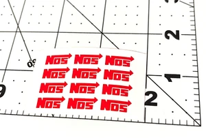 1/64 Scale NOS Miniature Vinyl Decal Stickers Sheet for Toy Cars Collectibles - Picture 1 of 3