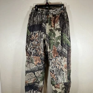 Cabelas Dry Plus Camo Hunting Pants. Men’s Sz M. Drawstring Waist. Hunting Gear  - Picture 1 of 6