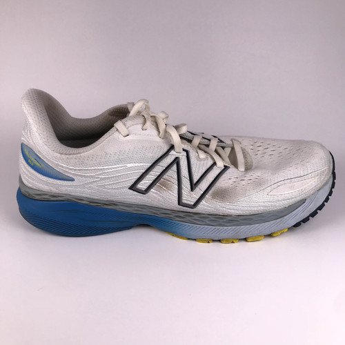 Scarpe da corsa sportive New Balance uomo 860 V12 M860W12 bianche sneakers taglia 10 5D