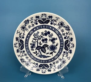 Porcelain 6" Diameter Saucer Made In Japan "Blue Onion" Style Pattern Tea Coffee - Picture 1 of 7