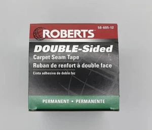 Roberts Indoor Outdoor 15 ft. Double Sided Carpet Vinyl Tape Roll 50-605-12 - Picture 1 of 4