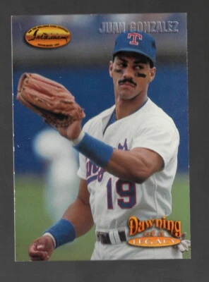 1993 Ted Williams #152a Juan Gonzalez Near mint or better - Image 1 of 2